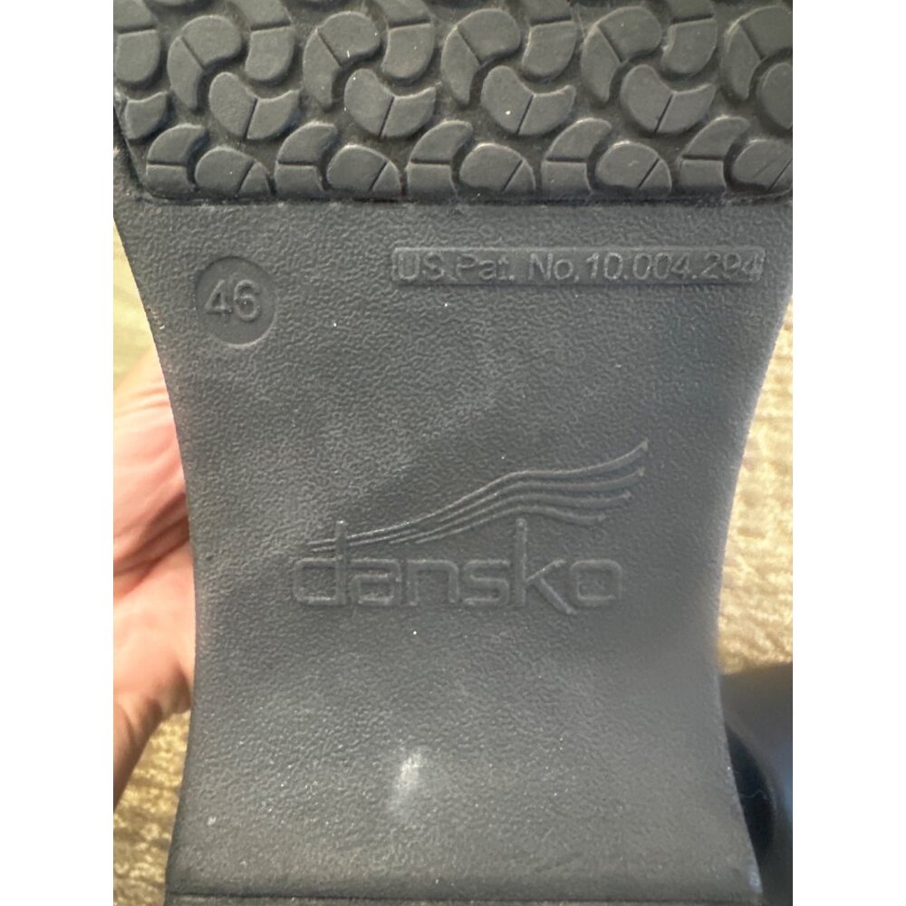 Sold Dansko XP 2.0 Professional Oiled Leather Clogs Men 46 12.5-13 Black Comfort - Picture 5 of 13